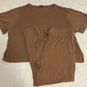 NUUDS Pajama Set - Cinnamon
